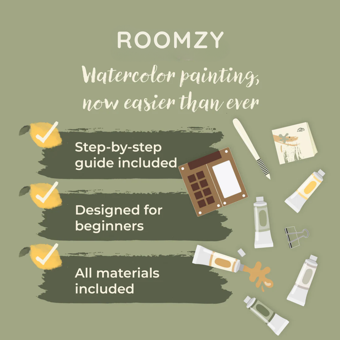 ROOMZY® —  WATERCOLOR SET